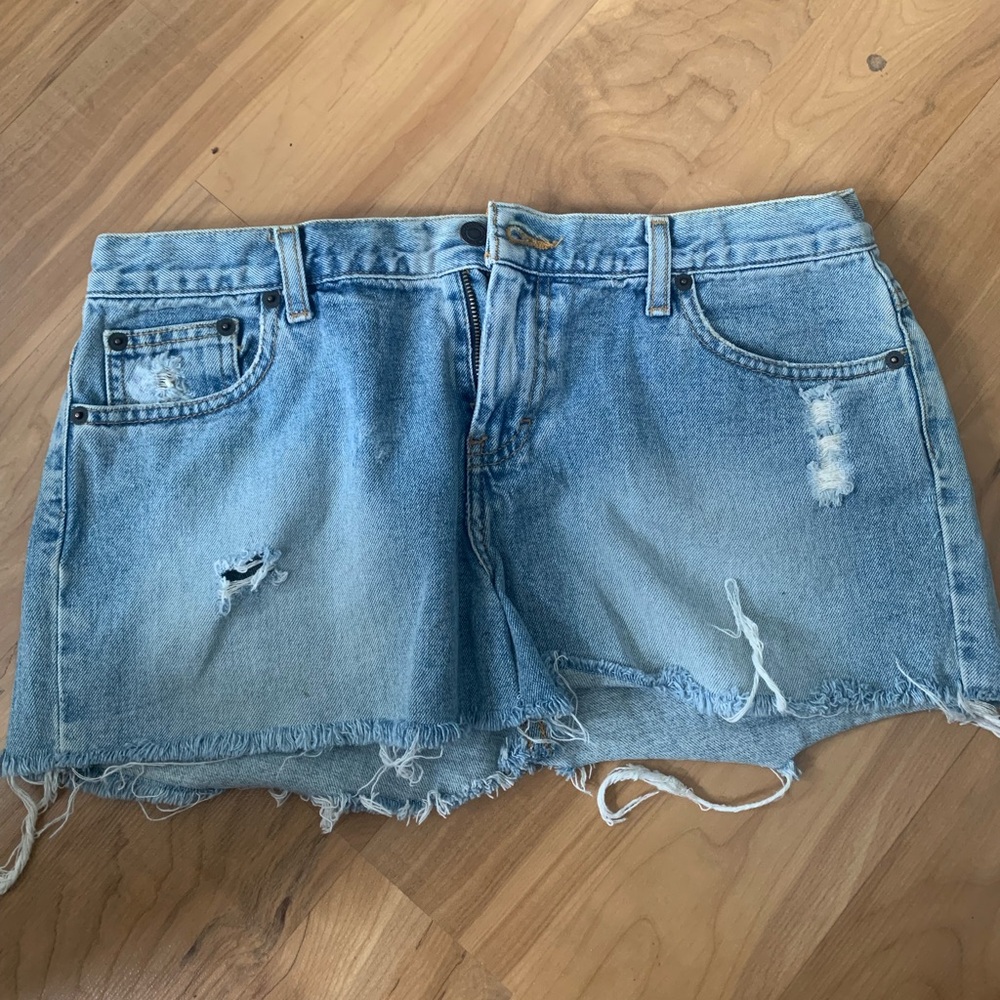 Extreme Denim Micro Mini: American Eagle